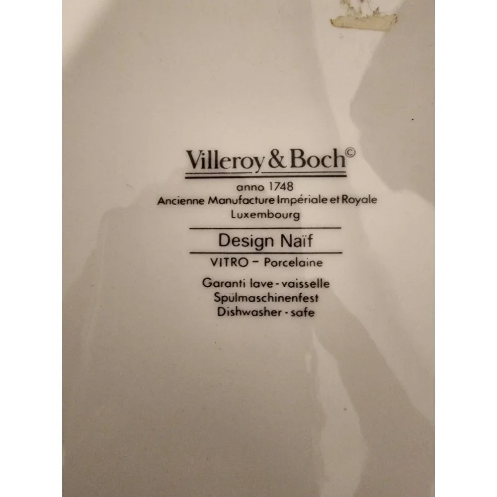 Villeroy & Boch Design Naif Old Village - Large Cake Gateaux Stand Plate - 8